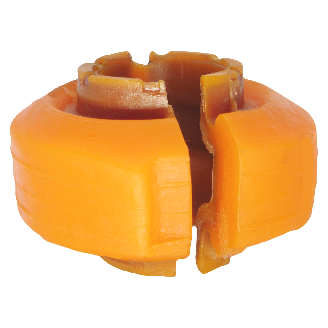 Поліуретанова втулка переднього стабілізатора Audi 100 1994-1997 (З МЕТАЛЕВИМ АРМУВАННЯМ) 2,5D