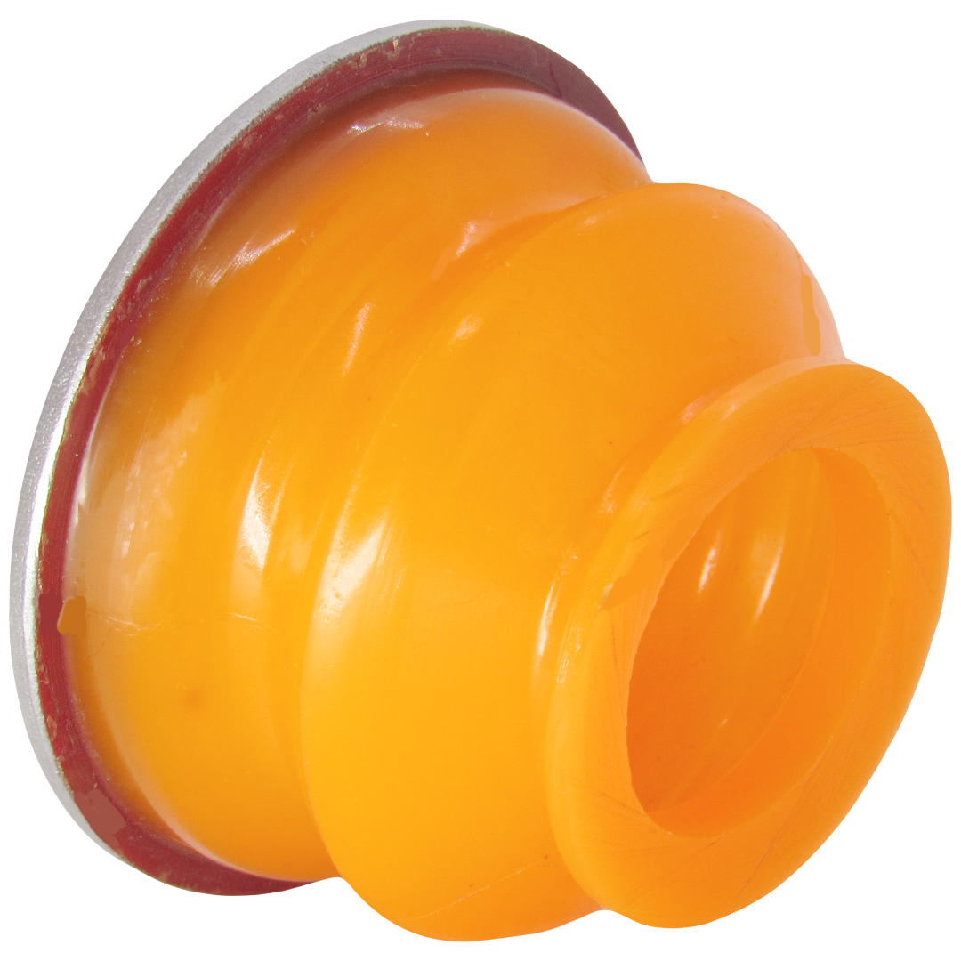 Polyurethane steering tip boot for press fit d24*D44, L32 two-stage