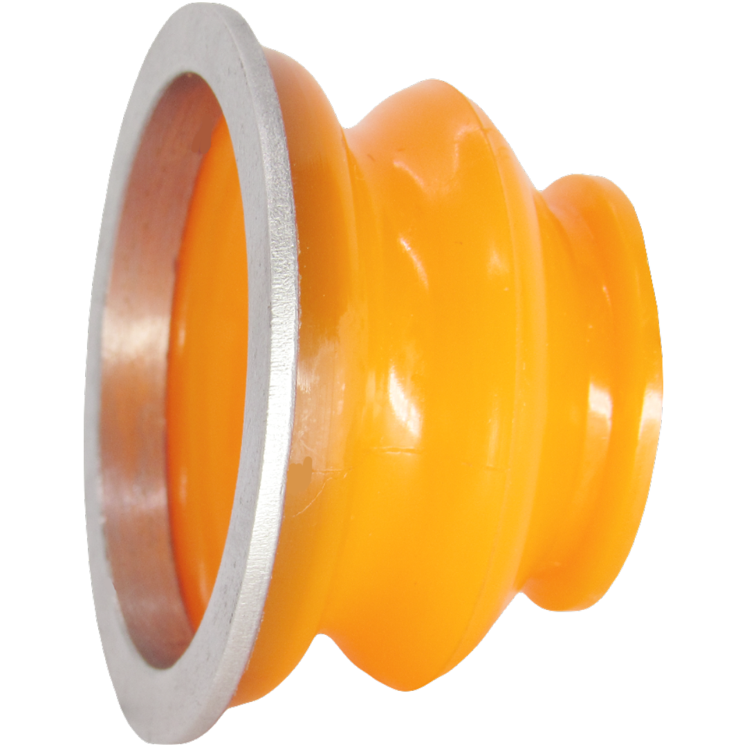 Polyurethane steering tip boot for press fit d24*D44, L32 two-stage