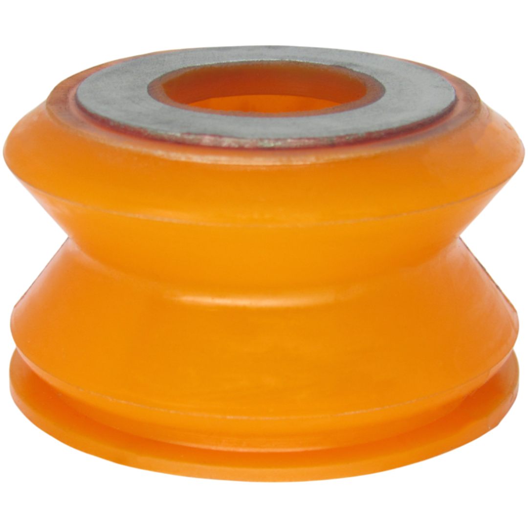 Поліуретановий пильник шарової опори під пружинне кільце d18,5*D38, L28,5 двохступеневий