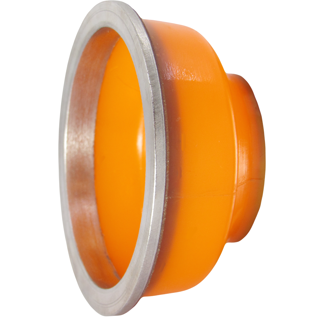 Полиуретановый пыльник шаровой опоры под прессовую посадку d19*D45,1, L25 одноступенчатый