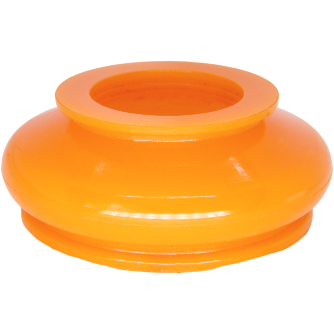 Поліуретановий пильник шарової опори переднього верхнього важеля Audi Q7 2005-2015 під пружинне кільце d22*D34, L18 одноступінчатий