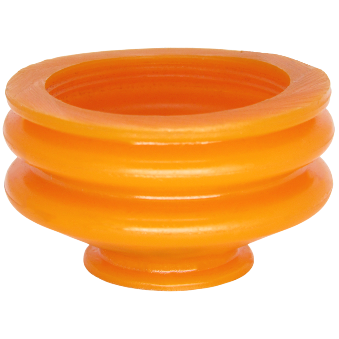 Полиуретановый пыльник рулевого наконечника под пружинное кольцо d12*D28, L21 двухступенчатый