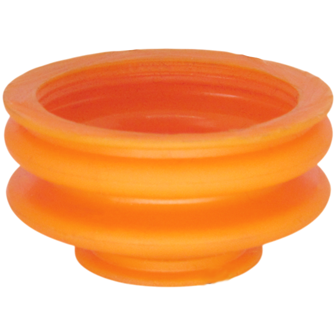 Поліуретановий пильник шарової опори під пружинне кільце d21*D37, L22 двохступеневий