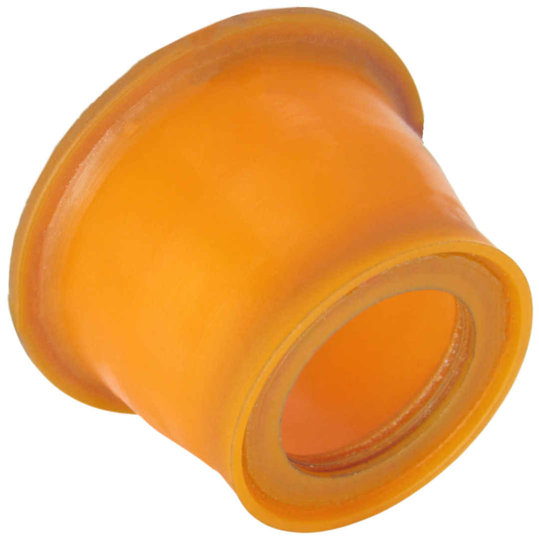 Polyurethane ball bearing boot for press fit d20*D34, L27 single-stage