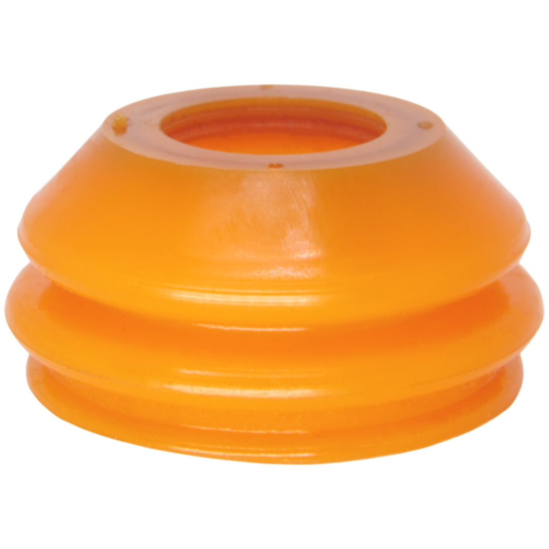 Поліуретановий пильник шарової опори під пружинне кільце d19*D37, L22 двохступеневий