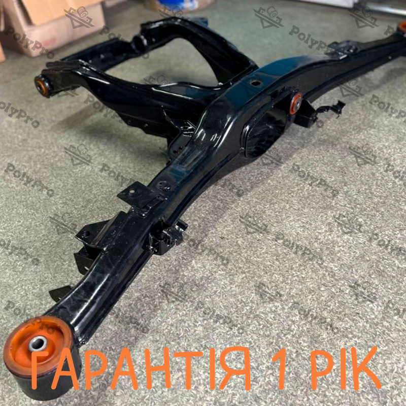 Задняя балка Bmw E31 1989-1999 Услуга по пескоструйной очистке, покраске порошковой краской и перепресовке сайлентблока (Сайлентблоки в цену не входят)