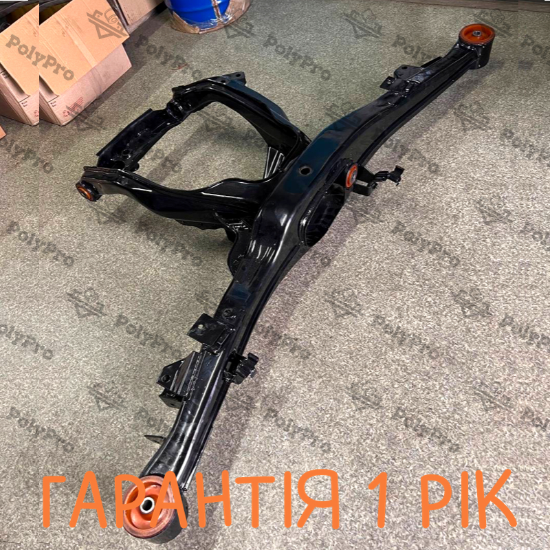 Задняя балка Bmw E31 1989-1999 Услуга по пескоструйной очистке, покраске порошковой краской и перепресовке сайлентблока (Сайлентблоки в цену не входят)