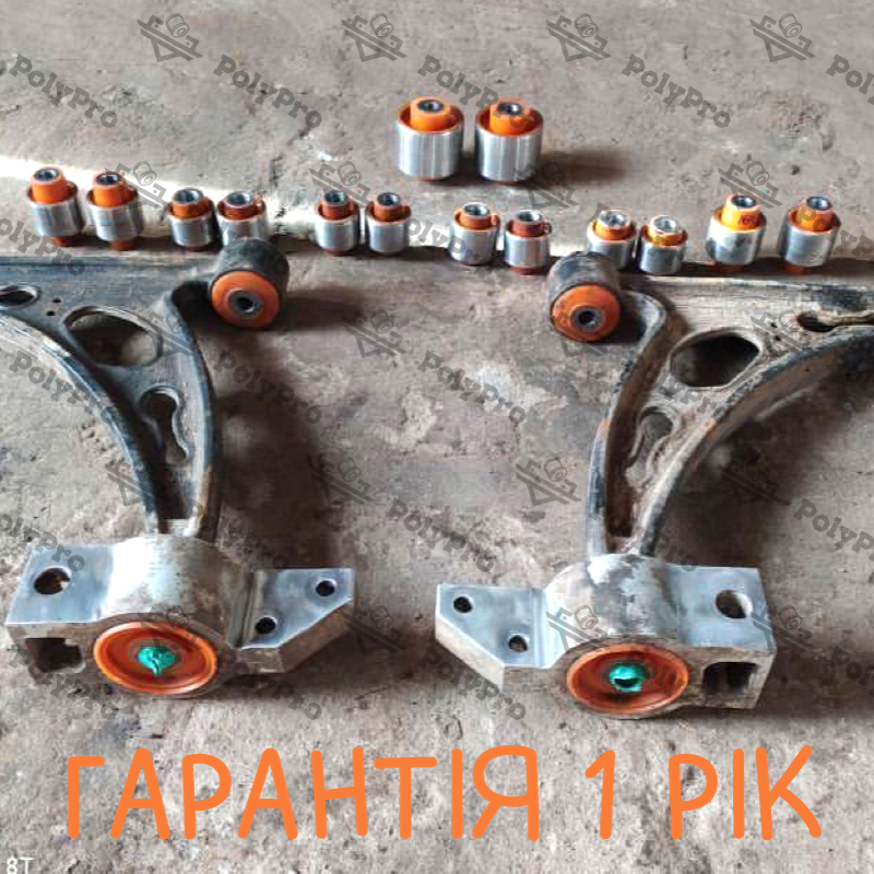 Передній важіль Audi Q3 2011-2014 Послуга з перепресування сайлентблоків (Сайлентблоки в ціну не входять)