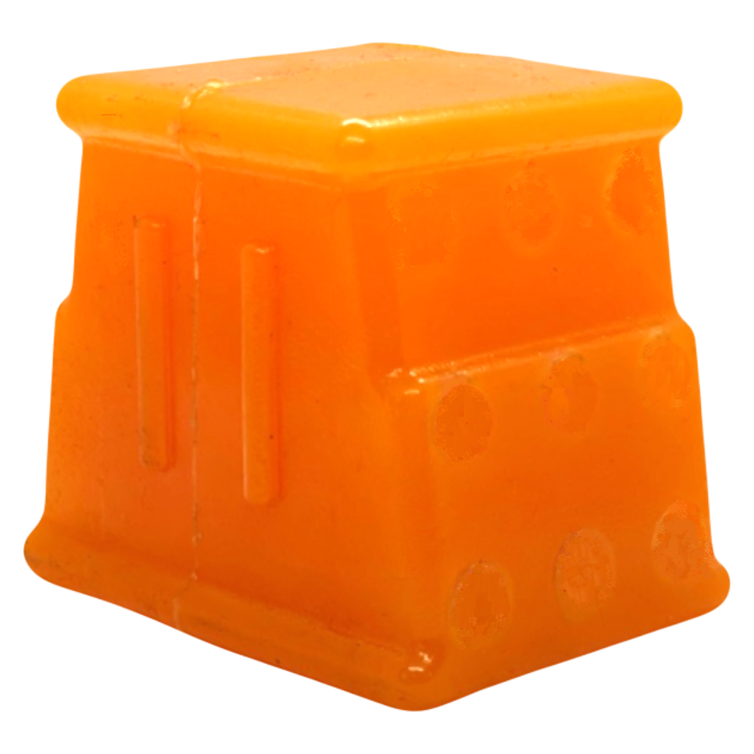 Поліуретанова подушка КПП ліва Audi A6 1994-1997 ЗМІННИЙ ВІДБІЙНИК Цільнолитий