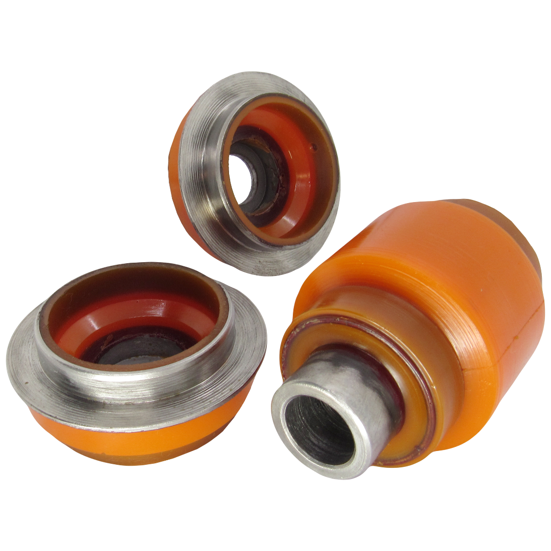 Поліуретановий сайлентблок переднього нижнього поперечного важеля внутрішній Merсedes 123 1975-1986 комплект