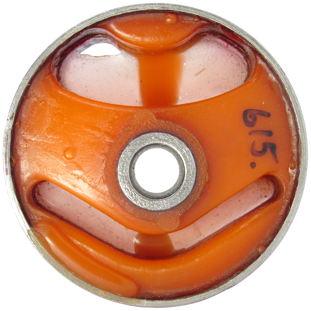 Полиуретановая подушка двигателя задняя Mitsubishi Outlender 2001-2006 СМЕННЫЙ БОЛЬШОЙ САЙЛЕНТБЛОК