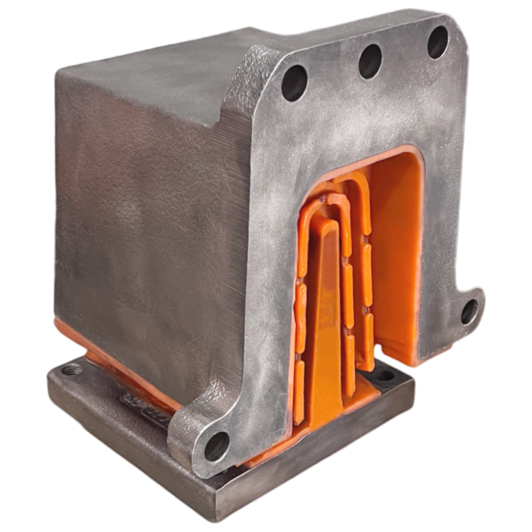 Поліуретанова задня подушка гусеничного катка трактора Case Quadtrac 550 РЕКОНСТРУКЦІЯ ВАШОЇ