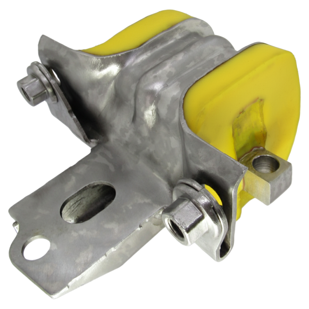 Поліуретанова подушка двигуна ліва Skoda Fabia 2007-2014 1.2-2.0L Цільнолита HARDNESS РЕКОНСТРУКЦІЯ ВАШОЇ