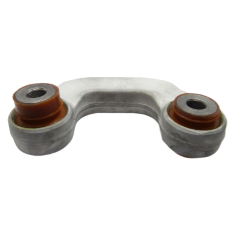 Полиуретановая стойка переднего стабилизатора Audi A6 1997-2004 левая PP-0770aa Услуга с перепресовки сайлентблоков (Сайлентблоки в цену не входят)