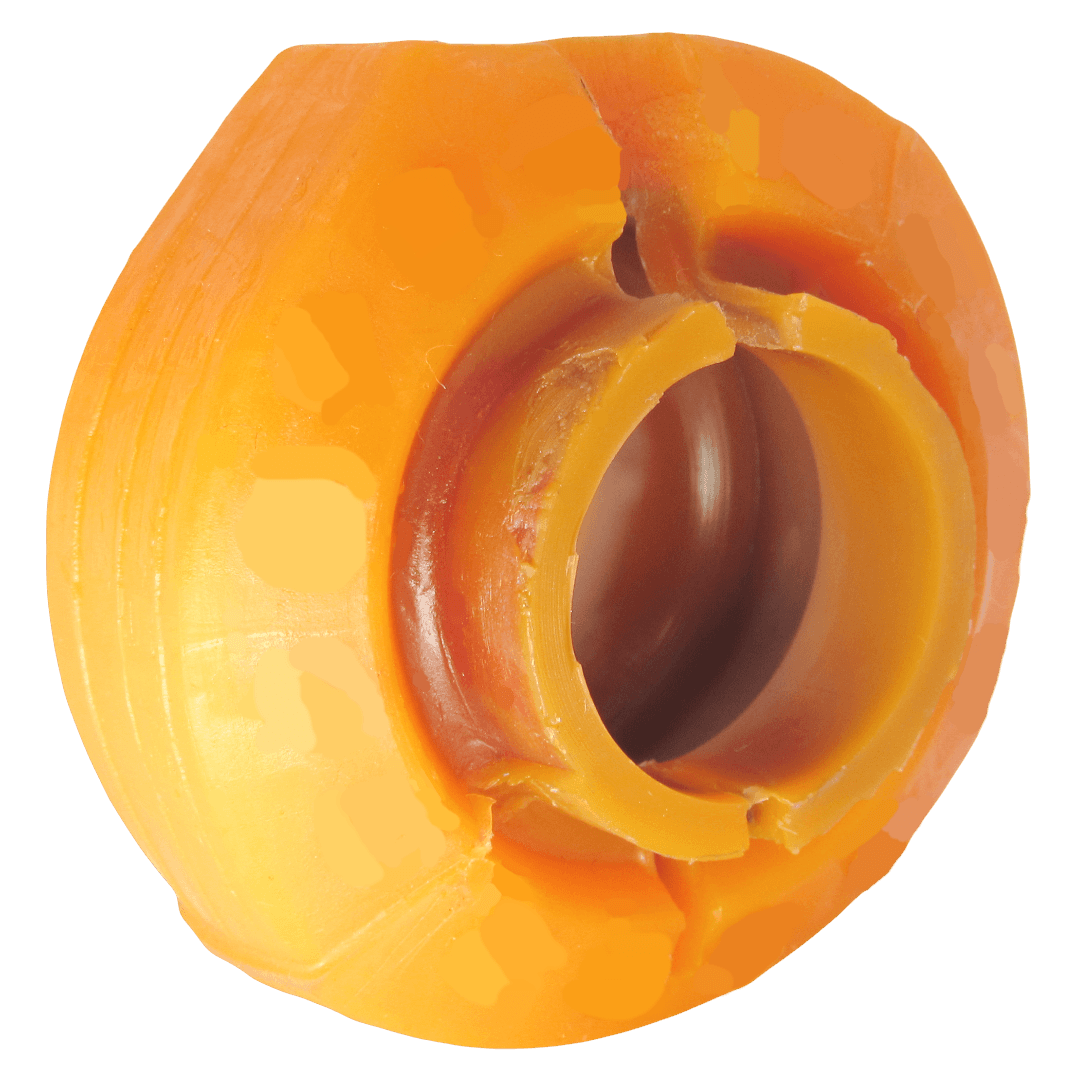 Polyurethane front stabilizer bushing Audi 100 1990-1994 (WITH METHYLIC REINFORCEMENT) 2,5D