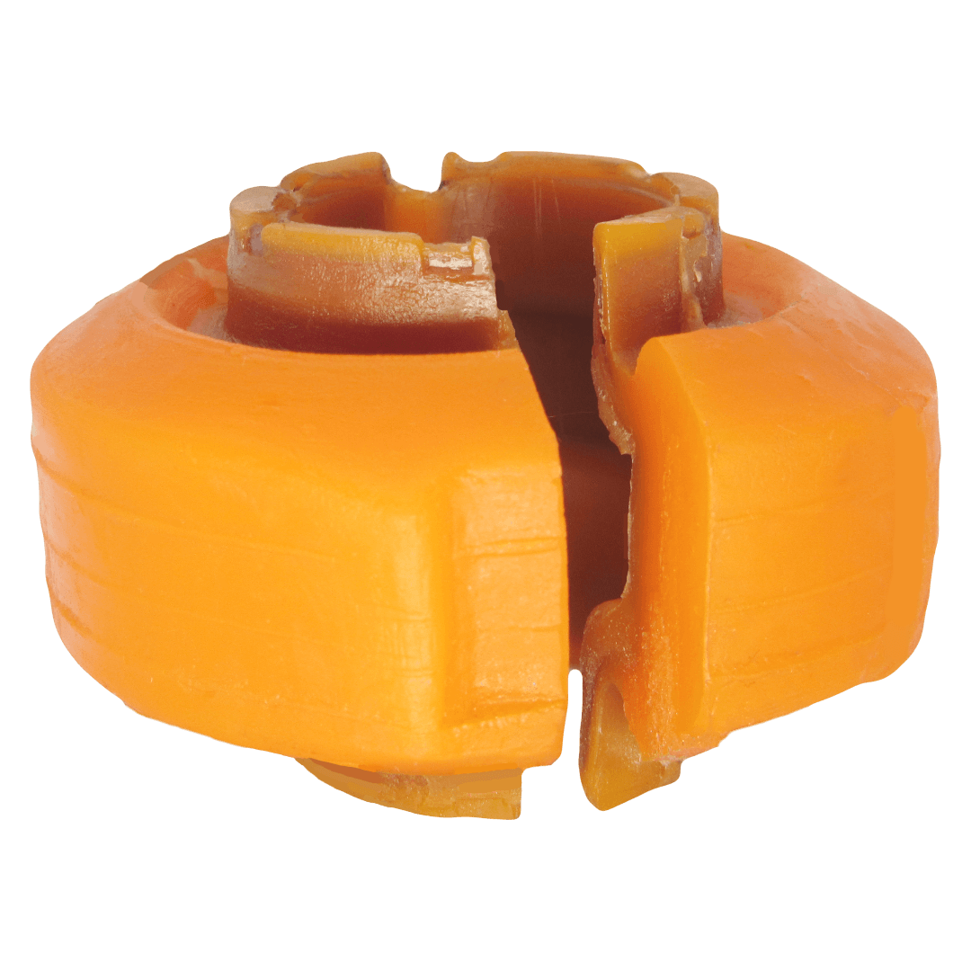 Polyurethane front stabilizer bushing Audi 100 1990-1994 (WITH METHYLIC REINFORCEMENT) 2,5D