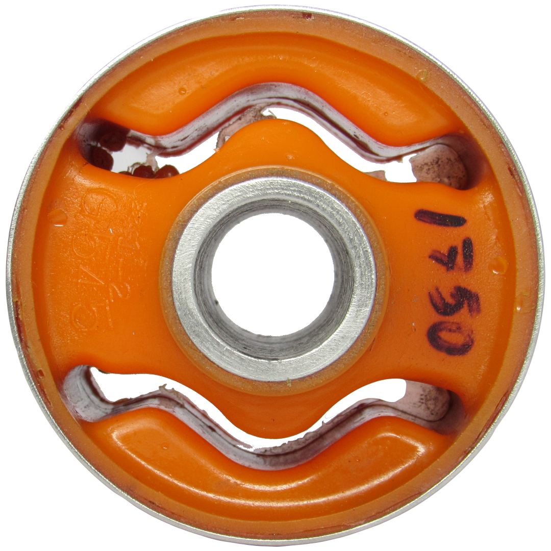 Polyurethane front engine mount left Mazda 626 1987-1991 REPLACEABLE BUSHING