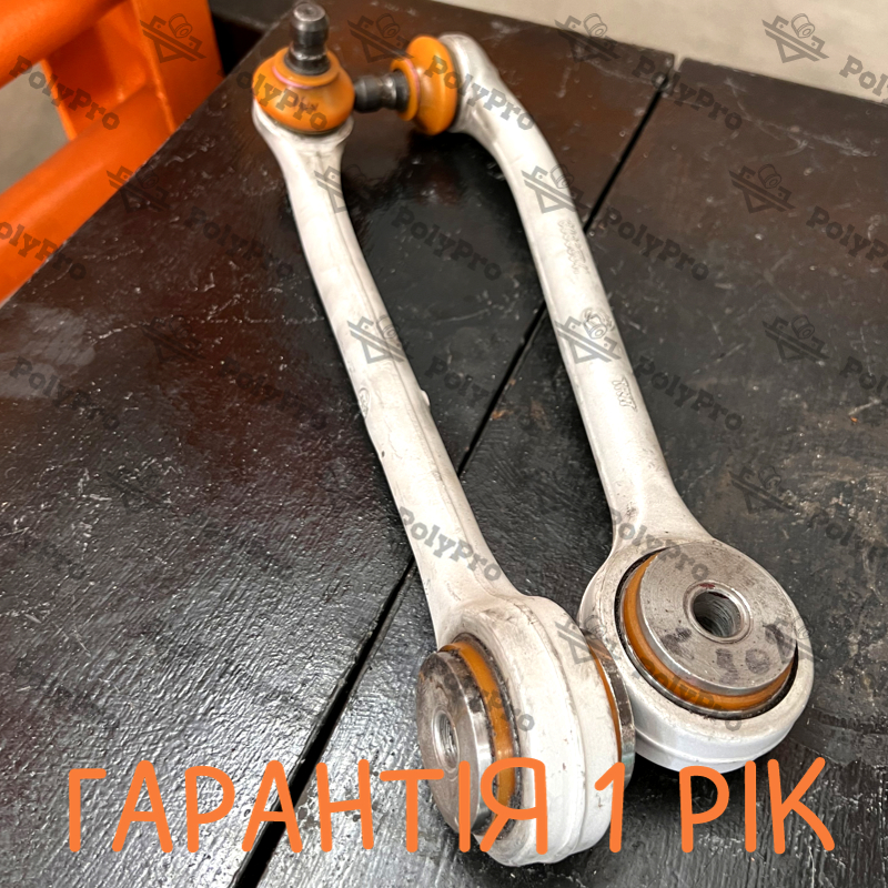 Передний верхний прямой рычаг Lancia Thesis 2001-2009 Услуга по пескоструйной очистке, перепресовке сайлентблока, замене пыльника (Сайлентблоки в цену не входят)