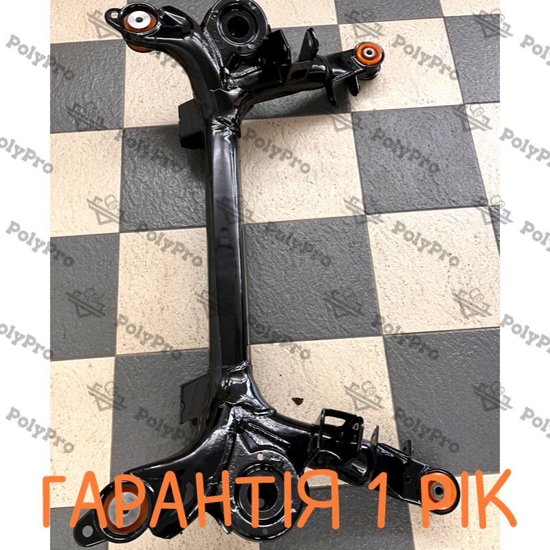 Задній підрамник Lancia Thesis 2001-2009 Послуга з піскостуйного очищення, покриття порошковою фарбою та перепресування сайлентблока (Сайлентблоки в ціну не входять)