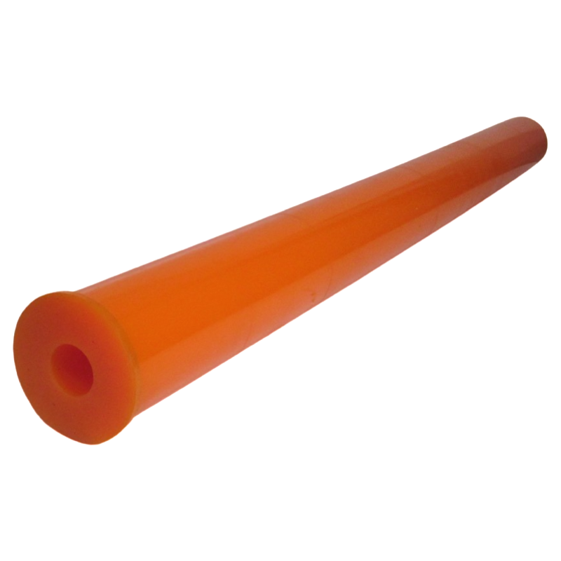 Polyurethane spindle liner for the Doosan LYNX 2100 B machine with an internal hole Ø7mm