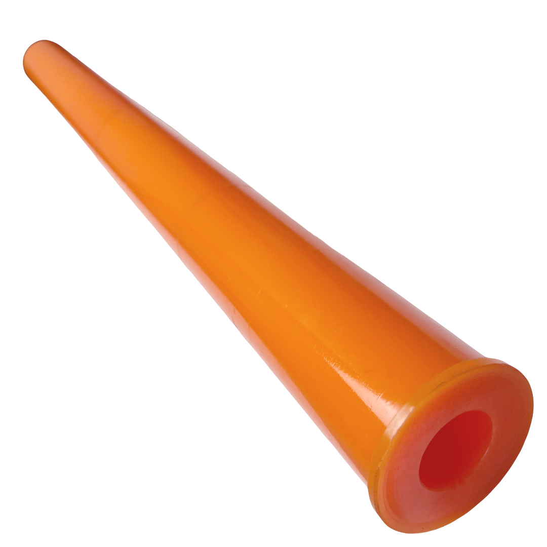 Polyurethane spindle liner for the Doosan LYNX 2100 B machine with an internal hole Ø28mm