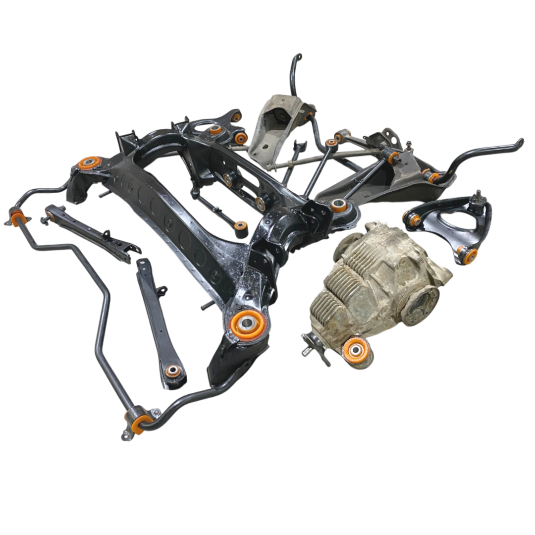 Підвіска автомобіля Lexus Ls 1989-1994 Послуга з піскостуйного очищення, покриття фарбою та перепресування сайлентблока (Сайлентблоки в ціну не входять)