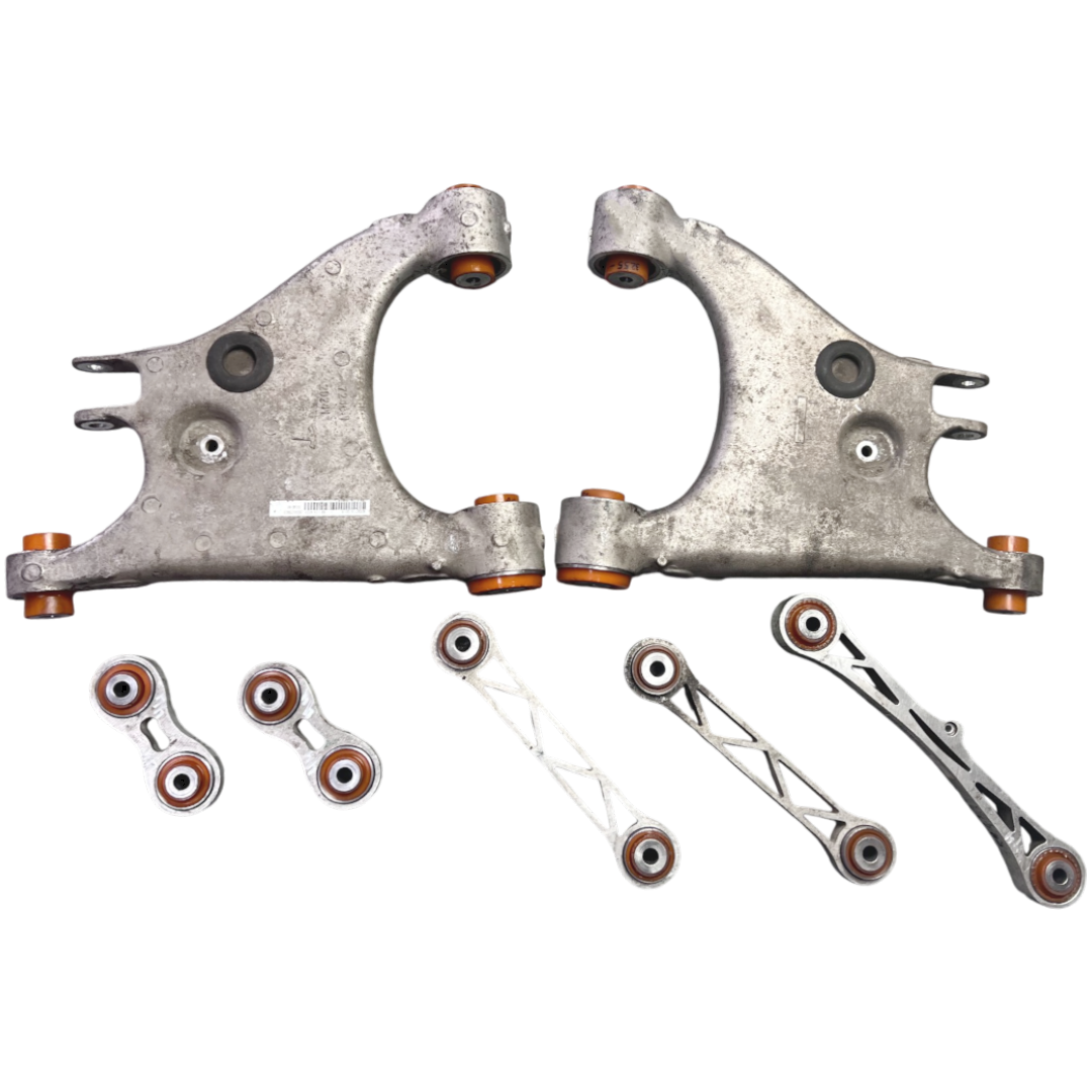 Задняя подвеска автомобиля Tesla Model S 2012- Услуга с перепресовки сайлентблоков (Сайлентблоки в цену не входят)