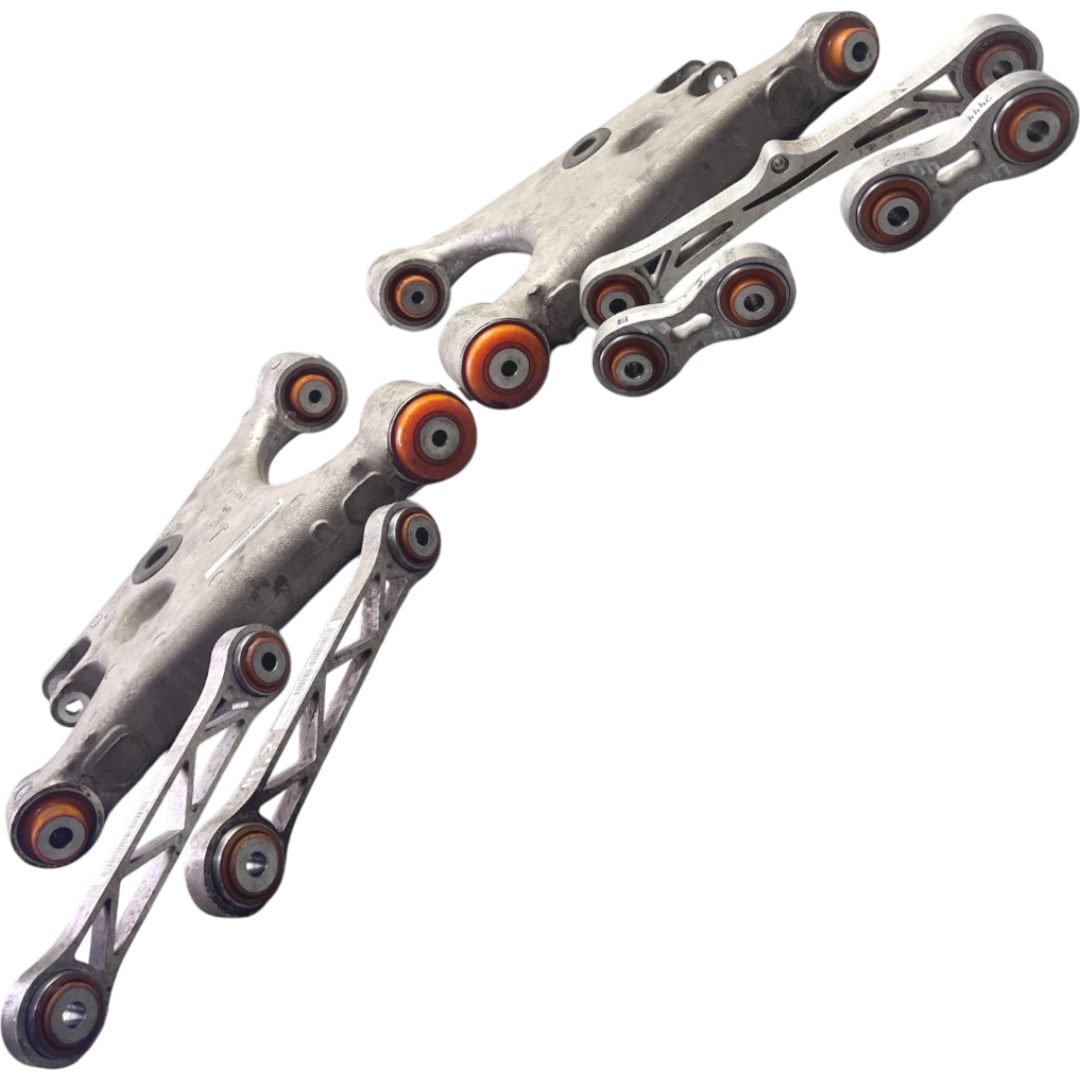 Задняя подвеска автомобиля Tesla Model S 2012- Услуга с перепресовки сайлентблоков (Сайлентблоки в цену не входят)