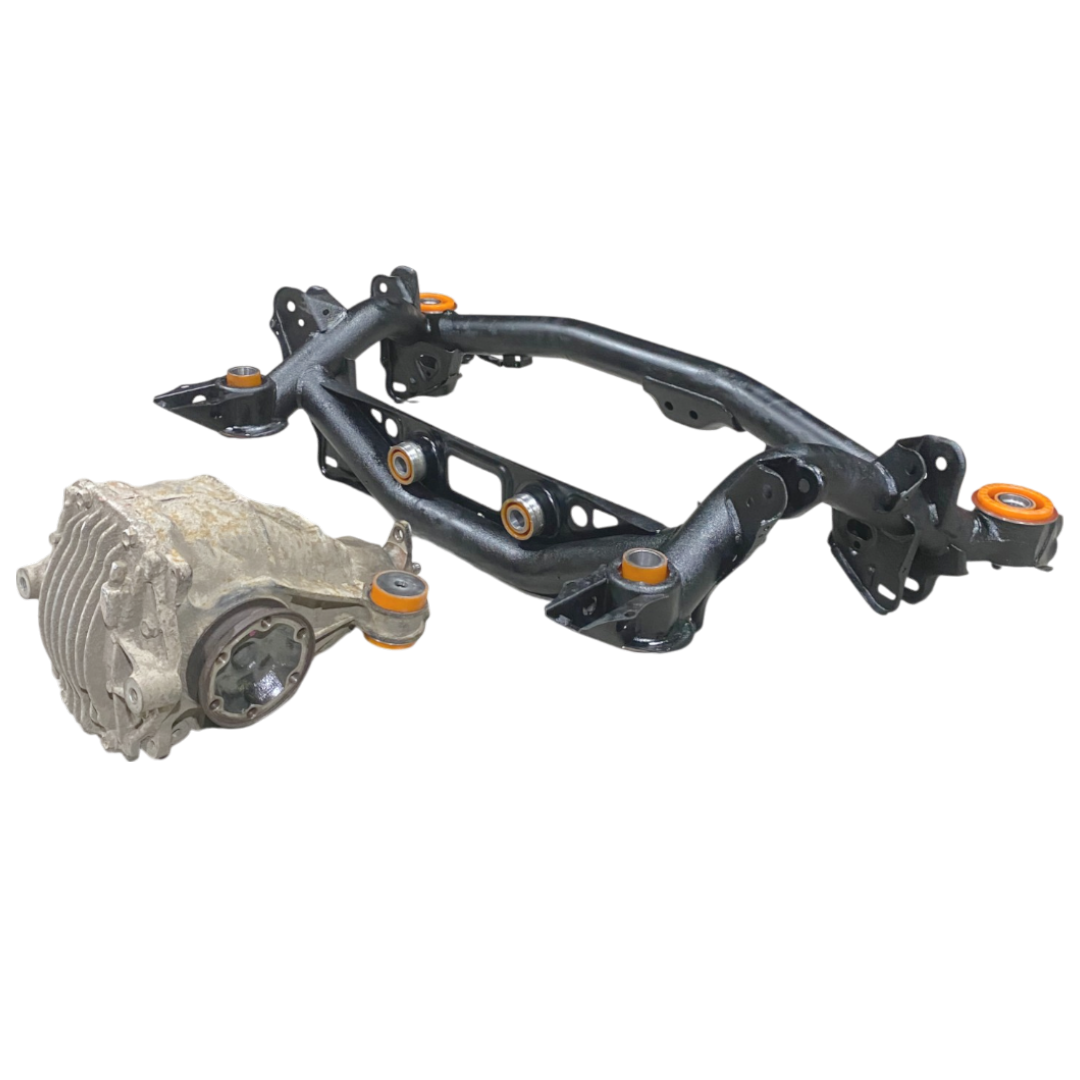 Задня підвіска Lexus Ls 1994-2000 Послуга з піскостуйного очищення, покриття фарбою та перепресування сайлентблока (Сайлентблоки в ціну не входять)