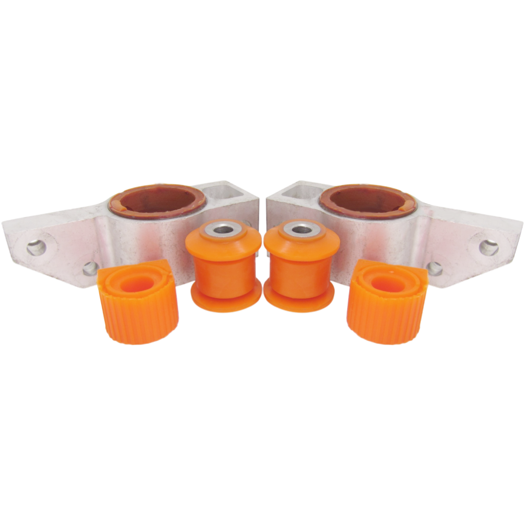 Поліуретановий комплект передньої підвіски Audi Q3 2011-2014 ЗАДНІ САЙЛЕНТБЛОКИ В КРОНШТЕЙНІ