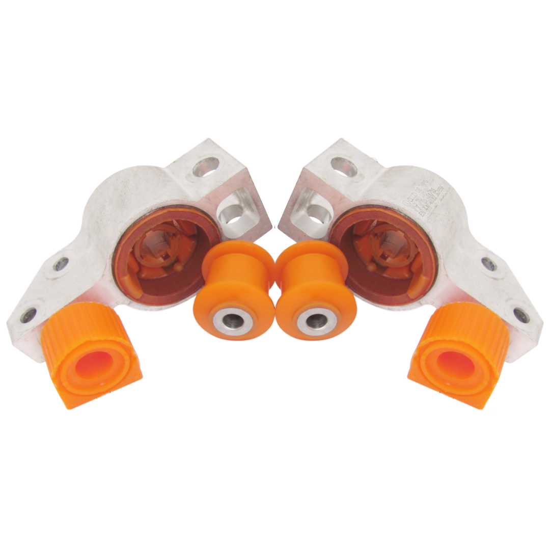 Поліуретановий комплект передньої підвіски Audi Q3 2011-2014 ЗАДНІ САЙЛЕНТБЛОКИ В КРОНШТЕЙНІ