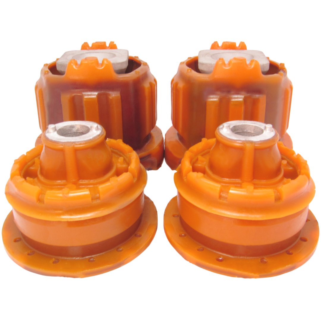 Поліуретановий комплект сайлентблоків заднього підрамника Mercedes-Benz 221 2005-2013