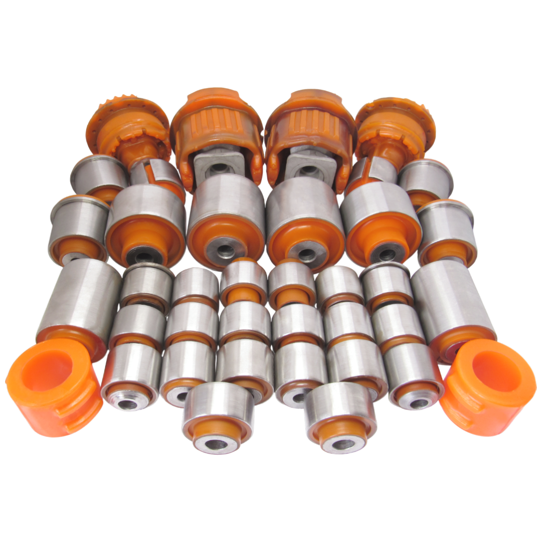 Поліуретановий комплект передньої та задньої підвіски Mercedes-Benz 211 2002-2009