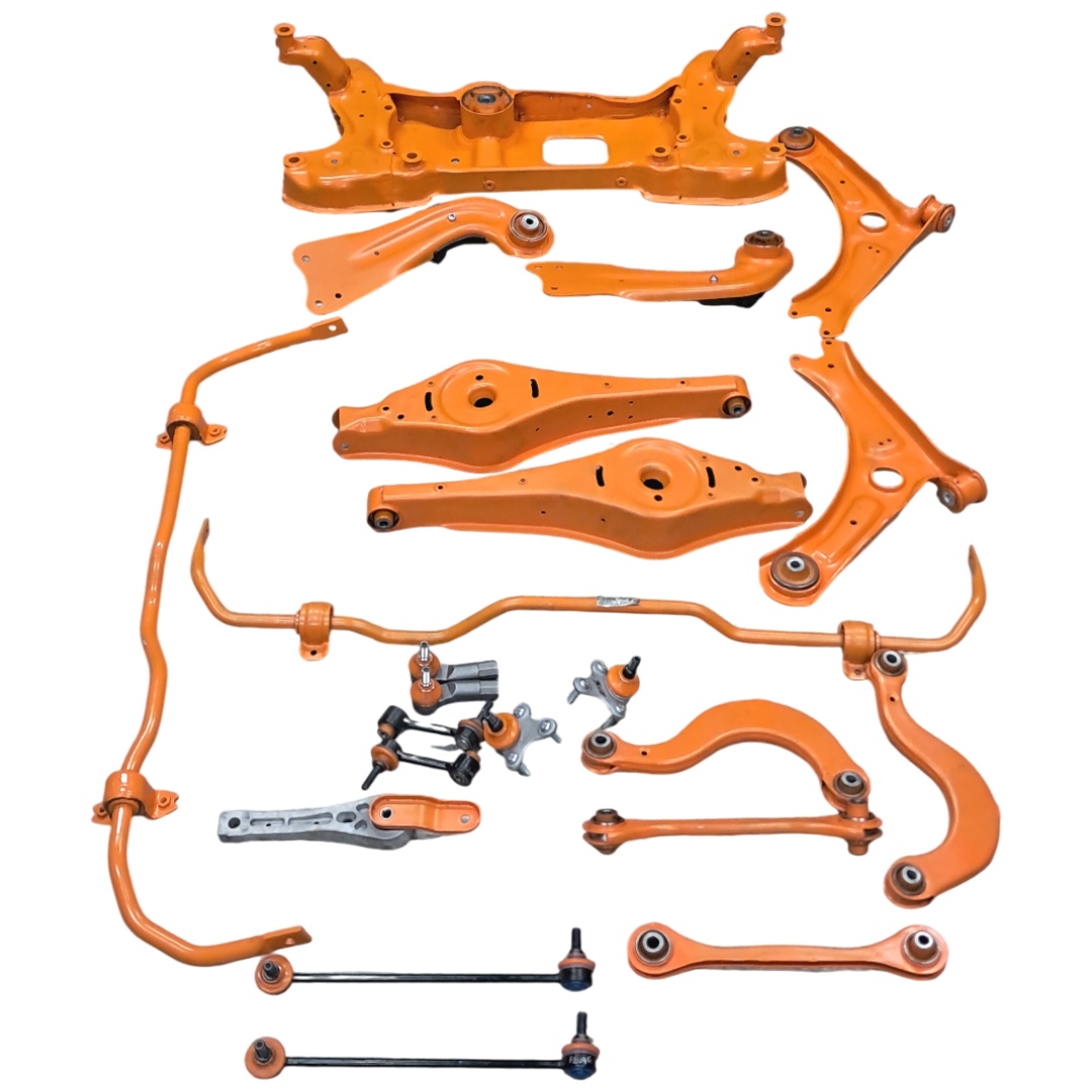 Підвіска автомобіля Skoda Yeti 2009-2017 Послуга з піскостуйного очищення, покриття фарбою та перепресування сайлентблока (Сайлентблоки в ціну не входять)