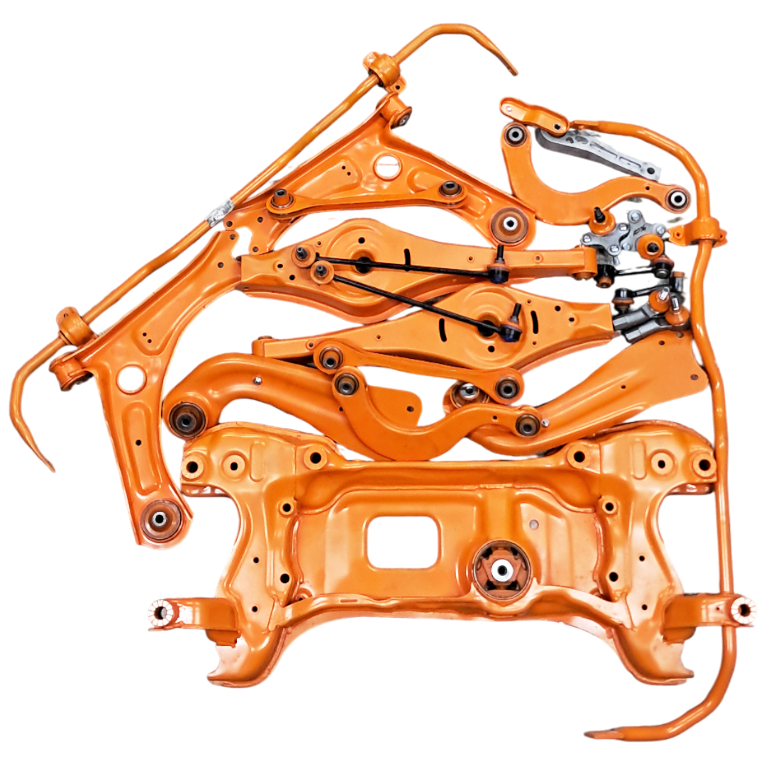 Підвіска автомобіля Skoda Yeti 2009-2017 Послуга з піскостуйного очищення, покриття фарбою та перепресування сайлентблока (Сайлентблоки в ціну не входять)