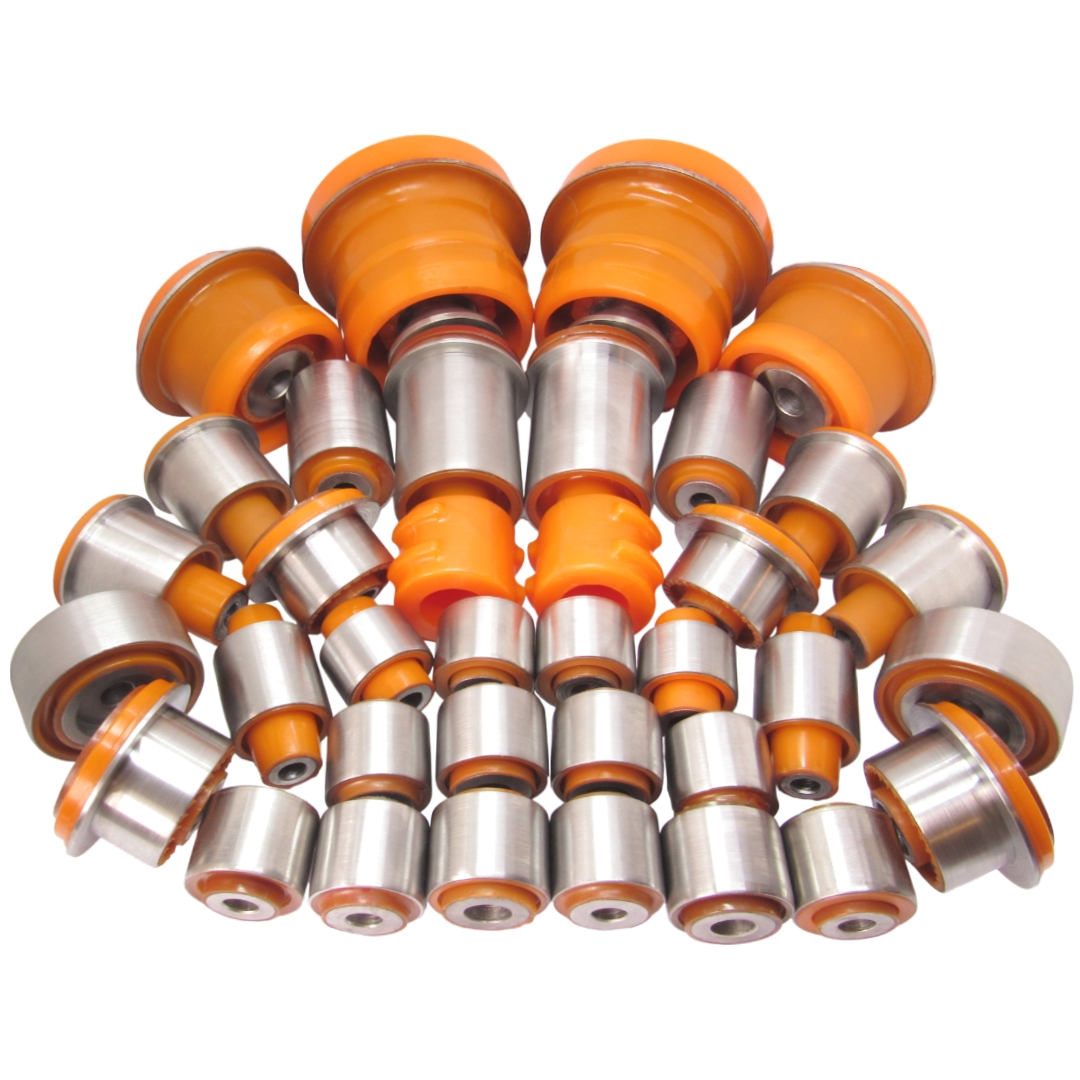 Поліуретановий комплект передньої та задньої підвіски Mercedes-Benz 220 1998-2005 4 MATIC