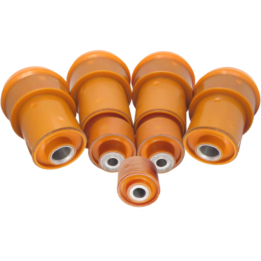 Поліуретановий комплект сайлентблоків заднього підрамника Bmw E39 1995-2003