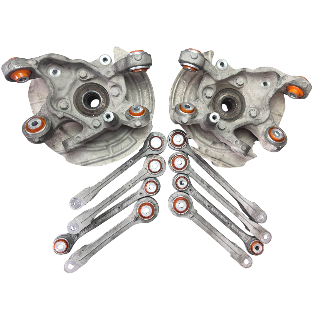 Задня підвіска автомобіля Jeep Wagoneer 2022- Послуга з перепресування сайлентблоків (Сайлентблоки в ціну не входять)