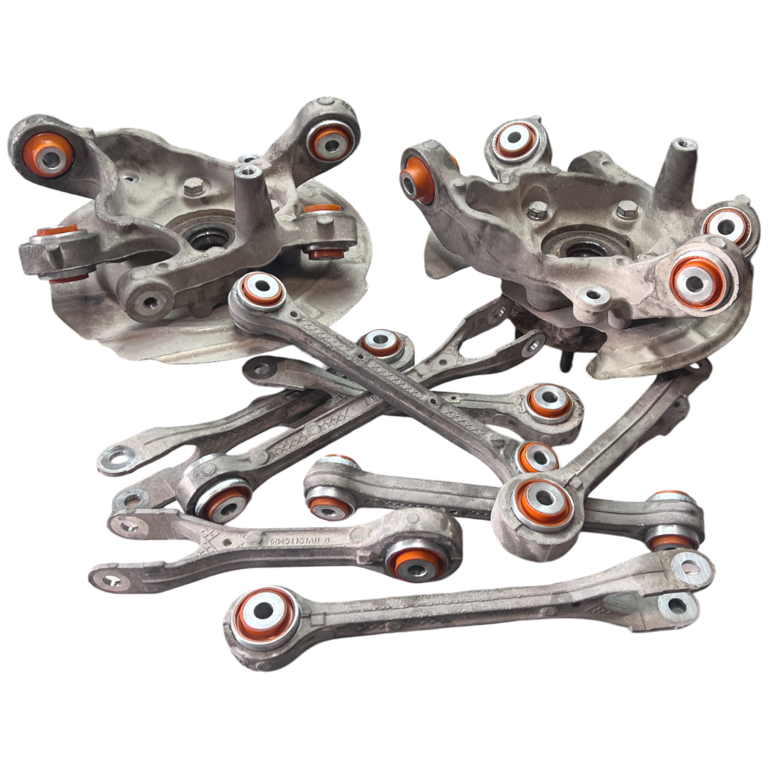 Задня підвіска автомобіля Jeep Wagoneer 2022- Послуга з перепресування сайлентблоків (Сайлентблоки в ціну не входять)