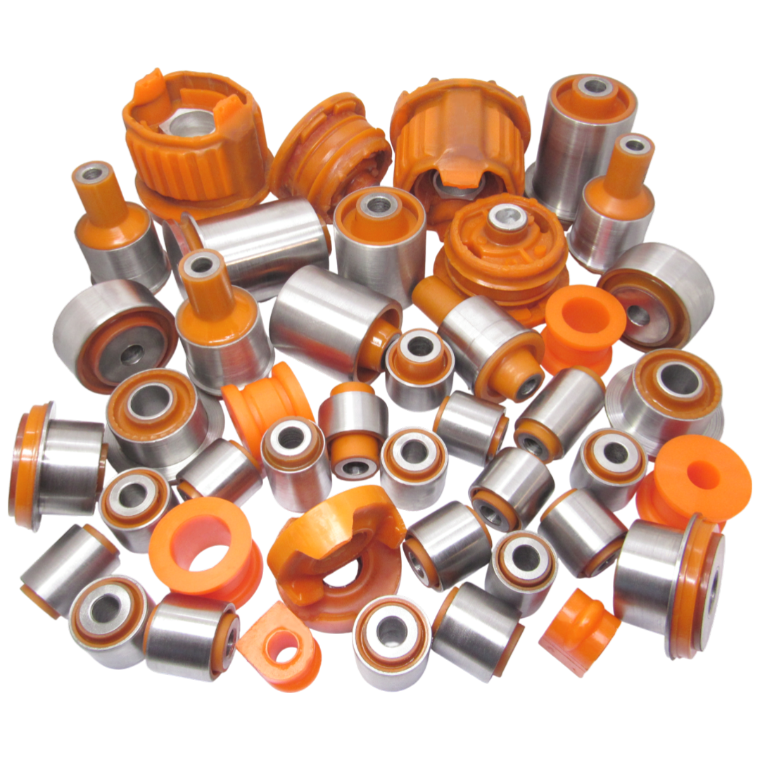 Поліуретановий комплект передньої та задньої підвіски Mercedes-Benz W210 1995-2002 4 MATIC